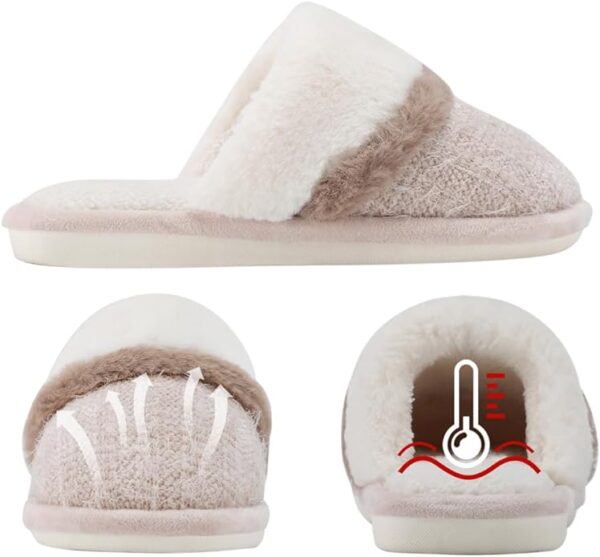 amazon limited time deal  57% OFF   Cozy Slippers for Women - Image 2