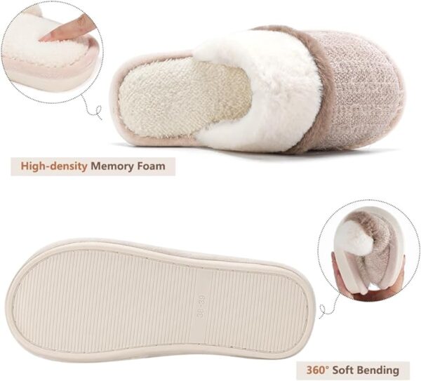 amazon limited time deal  57% OFF   Cozy Slippers for Women - Image 3