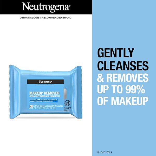 AMAZON TOP BRAND NEUTROGENA DEAL (Limited time) 17% OFF  Neutrogena Makeup Remover Wipes - Image 3