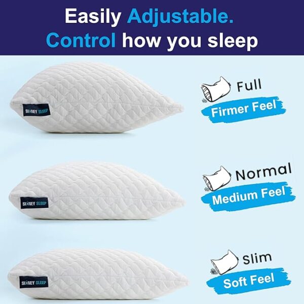 Amazon Limited Deal 40% OFF  Sidney Sleep Pillow for Side and Back Sleepers - Image 4