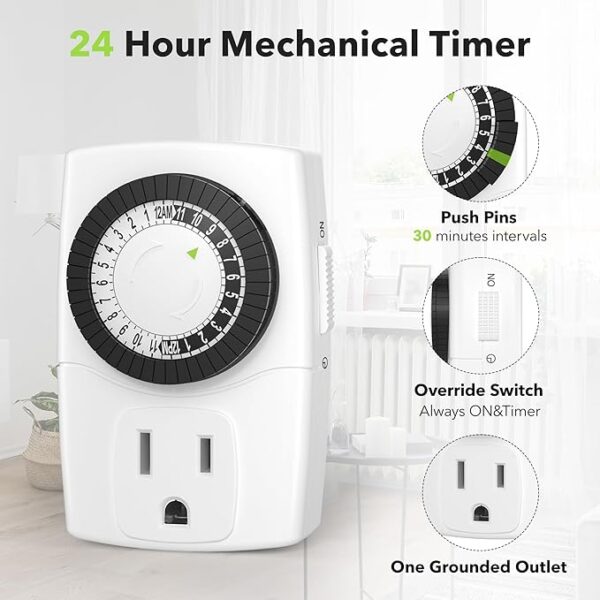 Amazon deal for Limited time 15% OFF  BN-LINK BND-60/U47 Indoor Mini 24-Hour - Image 3