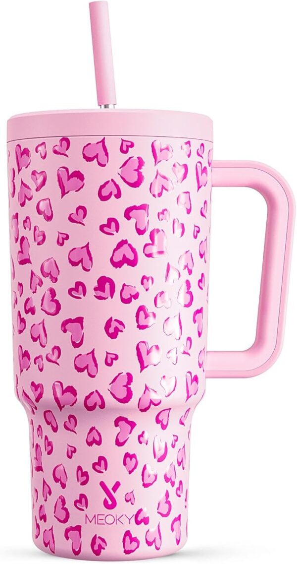 Amazon Limited time deal 15% OFF  Tumbler with Lid and Straw