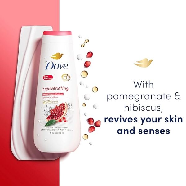 Amazon TOP deal for Limited time 9% OFF,  Dove Body Wash Rejuvenating Pomegranate - Image 3
