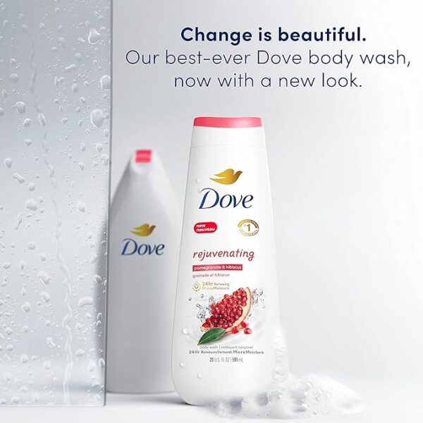 Amazon TOP deal for Limited time 9% OFF,  Dove Body Wash Rejuvenating Pomegranate - Image 2