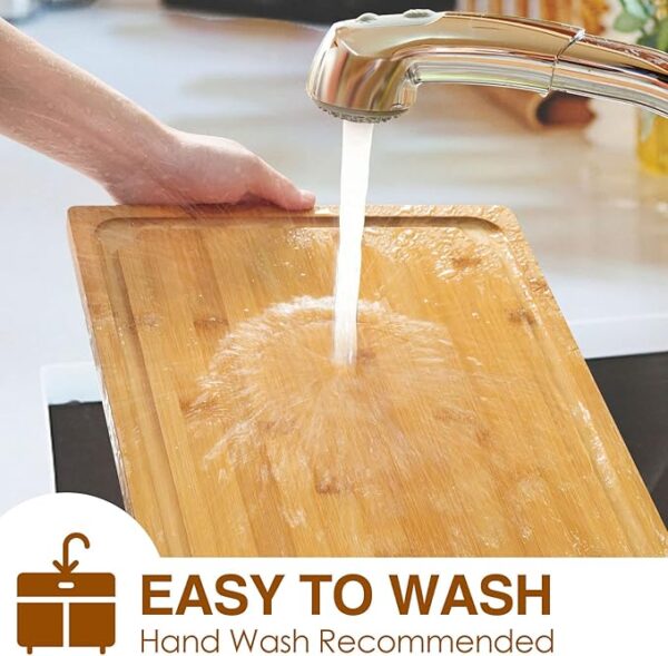 Amazon Price Drop  10% OFF,  Extra Large Cutting Board, 17.6" - Image 5