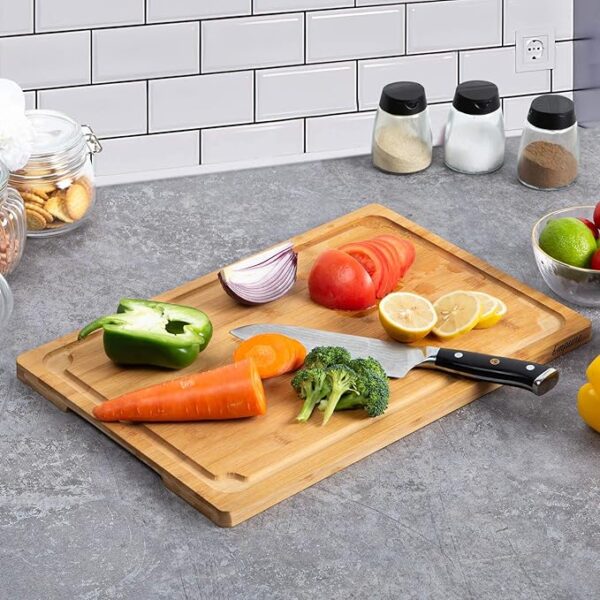 Amazon Price Drop  10% OFF,  Extra Large Cutting Board, 17.6" - Image 4