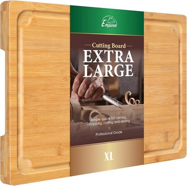 Amazon Price Drop  10% OFF,  Extra Large Cutting Board, 17.6"