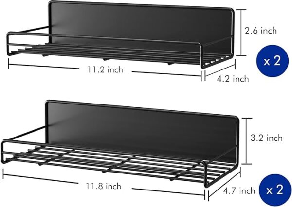 Amazon Price Drop  50% OFF, 4 Pack Magnetic Spice Rack for Refrigerator - Image 4