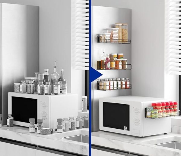 Amazon Price Drop  50% OFF, 4 Pack Magnetic Spice Rack for Refrigerator - Image 2