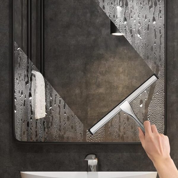 Amazon Price Drop  33% OFF,  All-Purpose Stainless Steel Shower Squeegee for Shower Glass Door - Image 3
