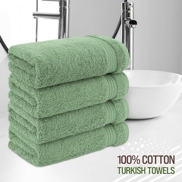 Amazon Limited time deal  34% Off, Hand Towels for Bathroom Set of 4 - Image 2