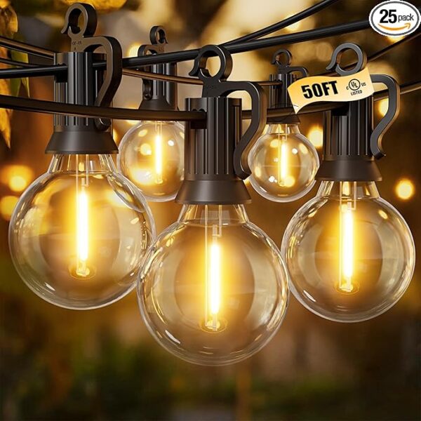 AMAZON DEAL 33% OFF Brightown Outdoor String Lights