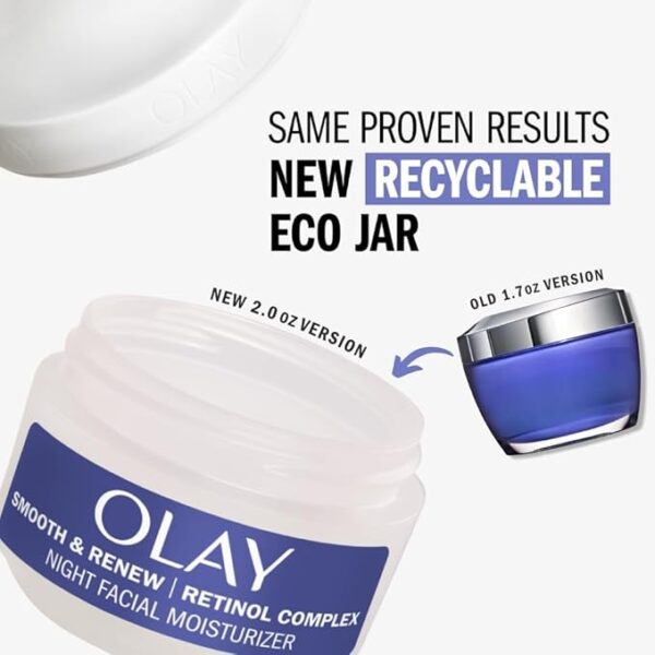 AMAZON TOP DEAL 36% OFF, Olay Smooth & Renew Retinol Face Moisturizer - Image 2