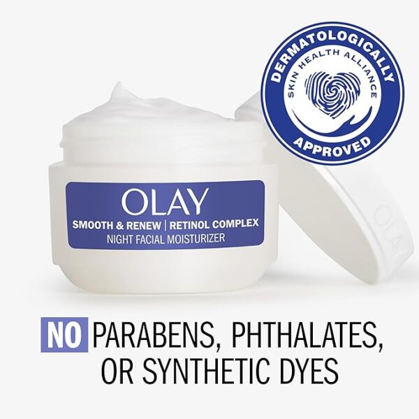 AMAZON TOP DEAL 36% OFF, Olay Smooth & Renew Retinol Face Moisturizer - Image 3