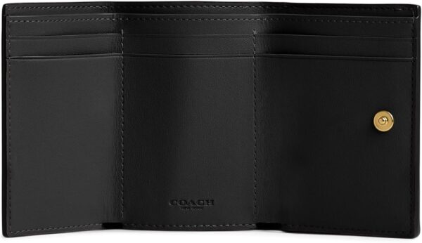 AMAZON DEAL 50% OFF, Coach Women's Essential Polished Pebble Mini Trifold Wallet - Image 3