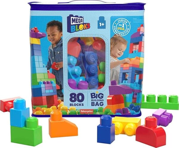 AMAZON TOP DEAL 49% OFF , MEGA BLOKS First Builders Toddler Blocks Toys Set