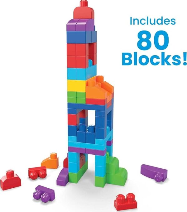 AMAZON TOP DEAL 49% OFF , MEGA BLOKS First Builders Toddler Blocks Toys Set - Image 3