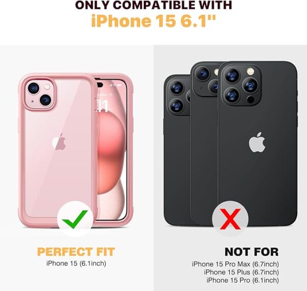 AMAZON BIG DEAL SAVE UPTO 20% Diaclara Designed for iPhone 15 Case, - Image 3