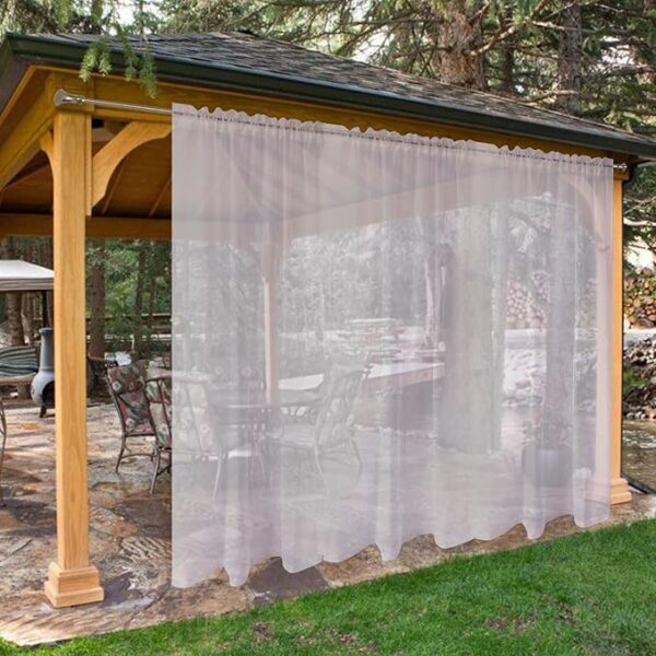 amazon top deal upto 62% off SpaceDresser Waterproof Outdoor Sheer