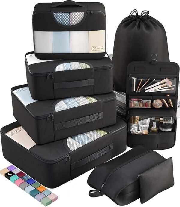price drop upto 29% off Veken 8 Set Packing Cubes for Travel Essentials